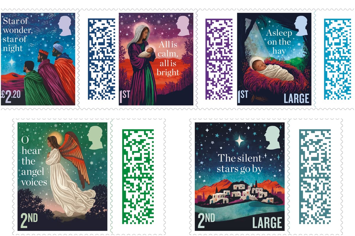 UK Christmas stamps 2023 when are they available?